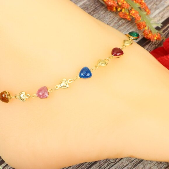 "Elegant Handmade Anklet – Delicate Jewelry for Women, MAR091850 - Picture 8 of 10